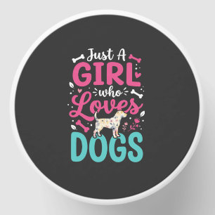 Just A Girl Who Loves Dogs Mini Candle Favors