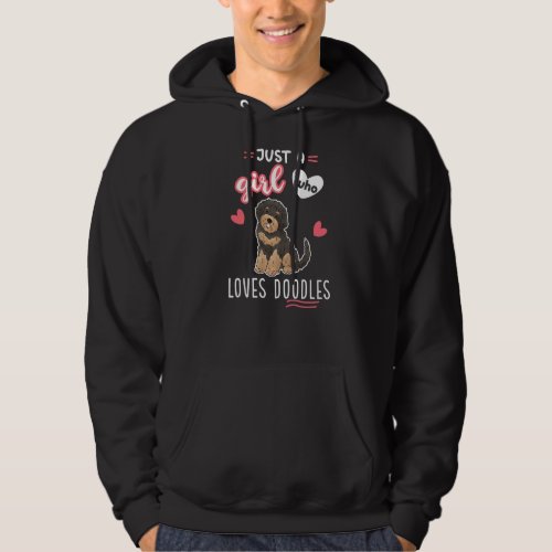 Just A Girl Who Loves Doodles Hoodie