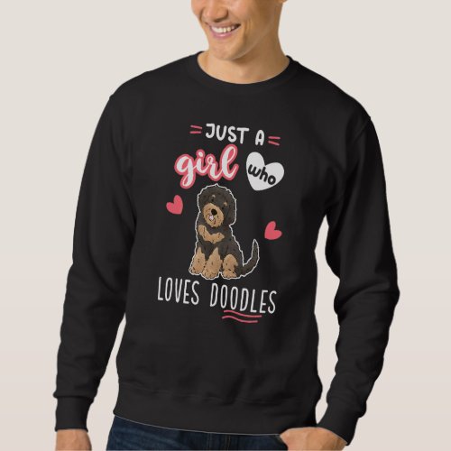 Just A Girl Who Loves Doodles Sweatshirt