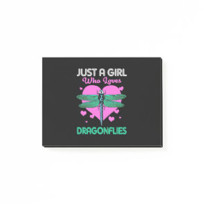 Just A Girl Who Loves Dragonflies Post-it Notes