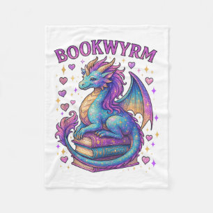 Just A Girl Who Loves Dragons And Books Tank Top_1 Fleece Blanket