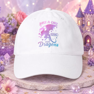  Just A Girl Who Loves Dragons - Fantasy Dragon Hat