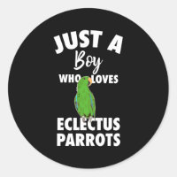 Just A Girl Who Loves Eclectus Parrot