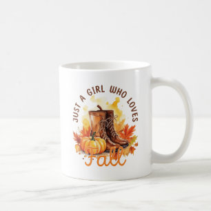 Just A Girl Who Loves Fall Coffee Mug