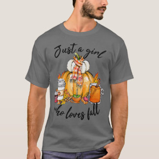 Just A Girl Who Loves Fall Pumpin Spice Lover Than T-Shirt