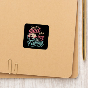 Just A Girl Who Loves Fishing Patch