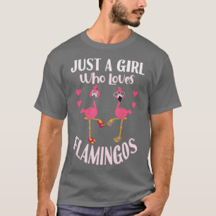 Just A Girl Who Loves Flamingo T-Shirt