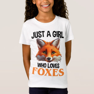 Just A Girl Who Loves Foxes T-Shirt