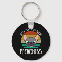 My Best Frenchie Best Friends French Bulldog Keychain Set