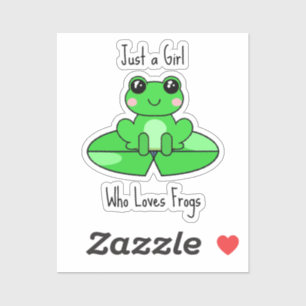 Just a Girl who Loves Friends Sticker