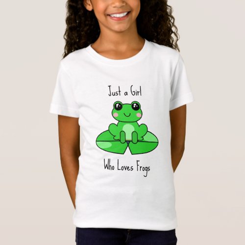 Just a Girl who Loves Friends T_Shirt