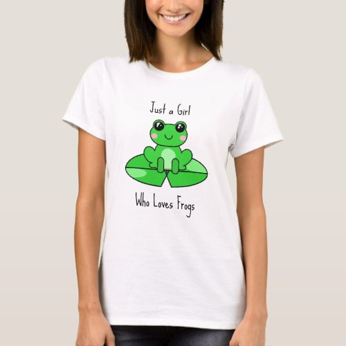 Just a Girl who Loves Friends T_Shirt
