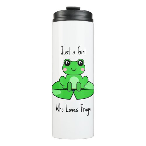 Just a Girl who Loves Friends Thermal Tumbler