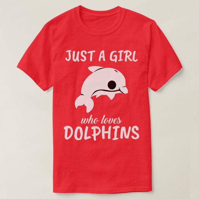 Just A Girl Who Loves Frogs T-Shirt (Design Front)