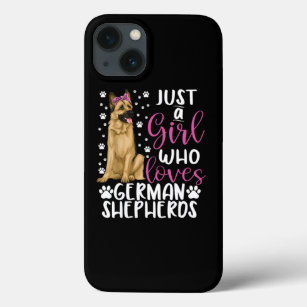 Just A Girl Who Loves German Shepherd Dogs Lover g iPhone 13 Case