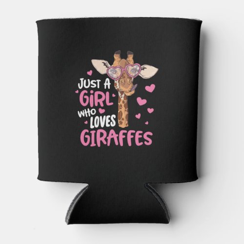 Just A Girl Who Loves Giraffes Can Cooler