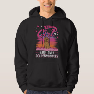 Just a girl who loves Goldendoodles Hoodie