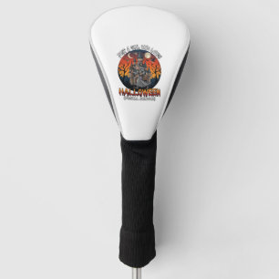 Just A Girl Who Loves Halloween Postal Service Wit Golf Head Cover