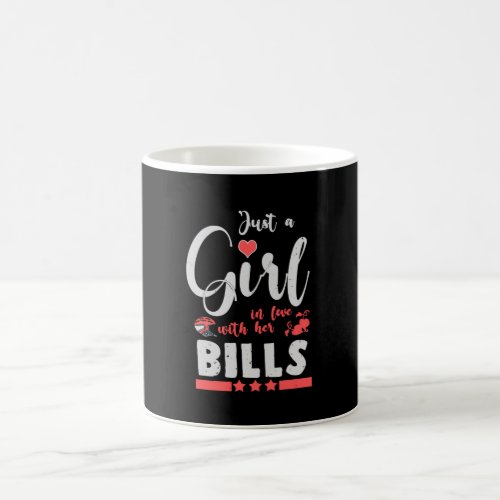 Just A Girl Who Loves Her Bills Coffee Mug