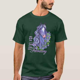 Just A Girl Who Loves Horses Born In February gift T-Shirt