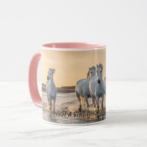 Just A Girl Who Loves Horses Mug