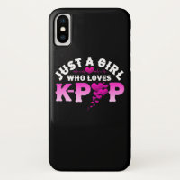 Just A Girl Who Loves K-Pop Finger Heart KPop