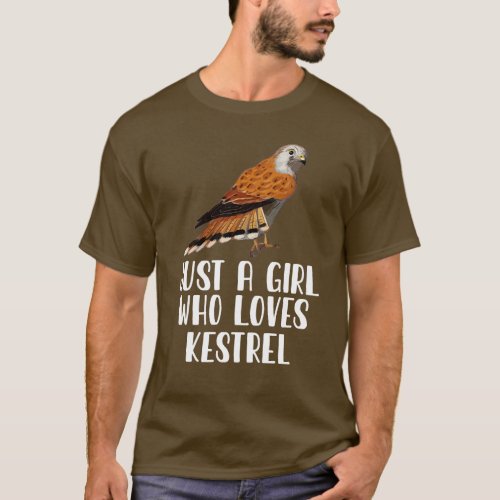 Just A Girl Who Loves Kestrel T_Shirt