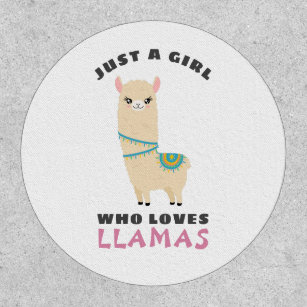 Just a Girl who loves Llamas Patch