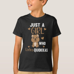 Just A Girl Who Loves Otters Sweet Otter T-Shirt
