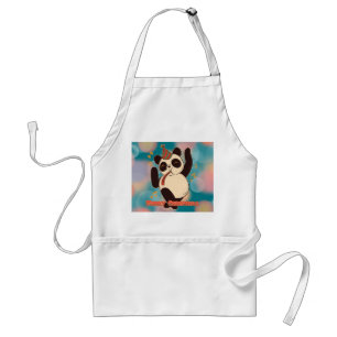 Just a girl who loves pandas Christmas Party Adult Apron
