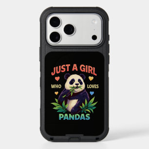 Just a Girl Who Loves Pandas Cute iPhone 17 Pro Max Case