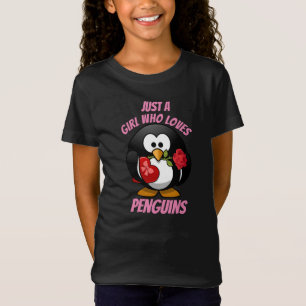 Just A Girl Who Loves Penguins T-Shirt