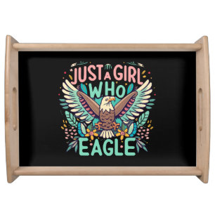 just a girl who loves Philippine Eagle Serving Tray