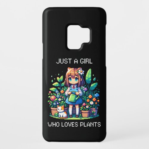 Just a Girl Who Loves Plants Case_Mate Samsung Galaxy S9 Case