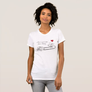 Just a girl who loves rally. T-Shirt
