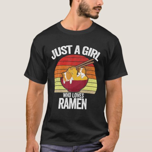 Just A Girl Who Loves Ramen Hamster Sweater Gift
