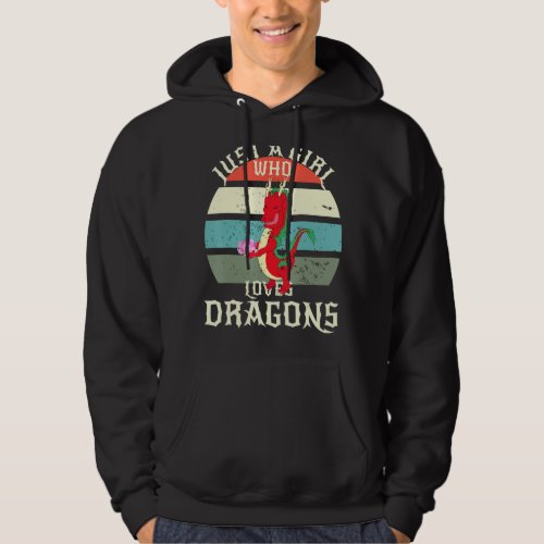 Just a Girl Who Loves Red Dragons Confession of Lo Hoodie
