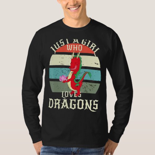 Just a Girl Who Loves Red Dragons Confession of Lo T_Shirt