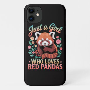 Just A Girl Who Loves Red Pandas iPhone 11 Case