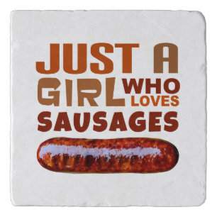 Just a girl who loves Sausages Trivet