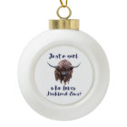 Just A Girl Who Loves Scottish Highland Cows