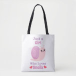 Just A Girl Who Loves Snails Tote Bag