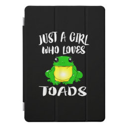 Just A Girl Who Loves Toads | Frog Lover Gifts iPad Pro Cover