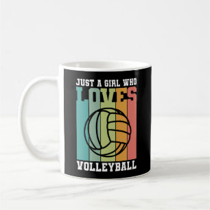 Just a girl who loves Volleyball Coffee Mug