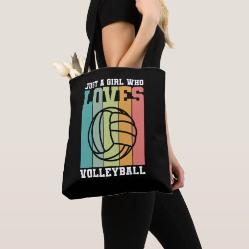 Just a girl who loves Volleyball Tote Bag