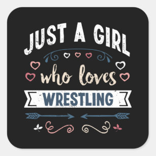 grow girls wrestling Sticker for Sale by lilymelizabeth