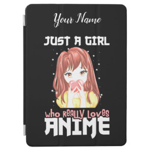 Kawaii iPad Case 3 Styles For Pro Mini Air 1 2 3 4 5 Pink Blue Girl's  Cute Cover