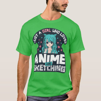 Just A Girls Anime vintage T-Shirt