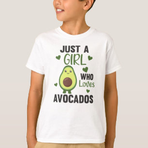 Just A Girl's Avocado Loves Sweet Avocado T-Shirt