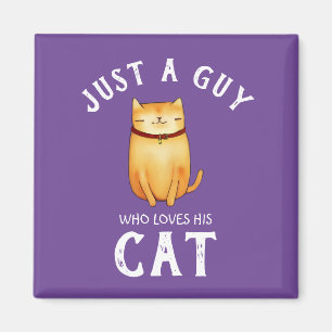 Just a guy who loves his Cat Magnet